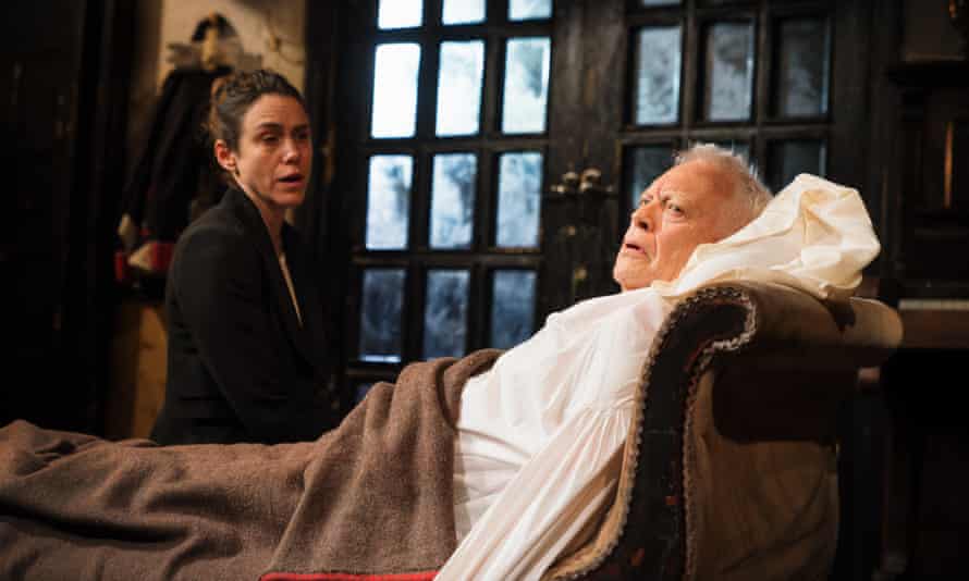 Hilton McRae and Emily Bruni (Katrin) in The Dance of Death.