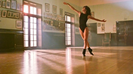 No ordinary welder … Jennifer Beals in 1983’s Flashdance.