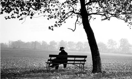 Man on bench