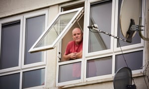 Richard Maughan at his home in Mowmacre Hill in Leicester where he’s been shielding since March.