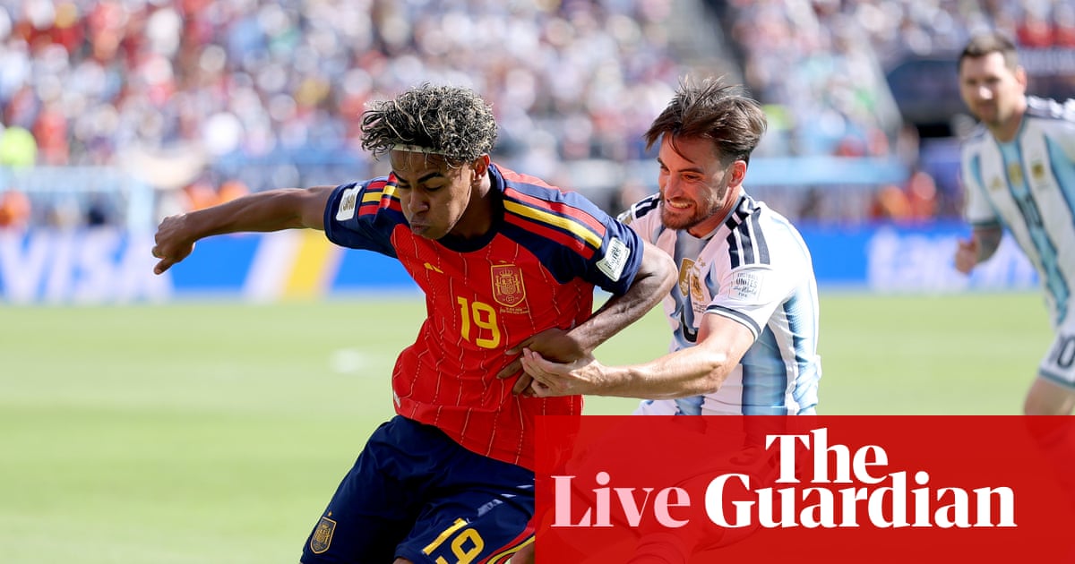 Spain v Argentina: World Cup 2026 final – live
