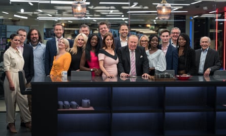 GB News presenters, led by Andrew Neil.