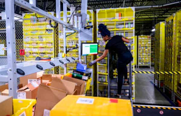 I M Not A Robot Amazon Workers Condemn Unsafe Grueling Conditions At Warehouse Technology The Guardian