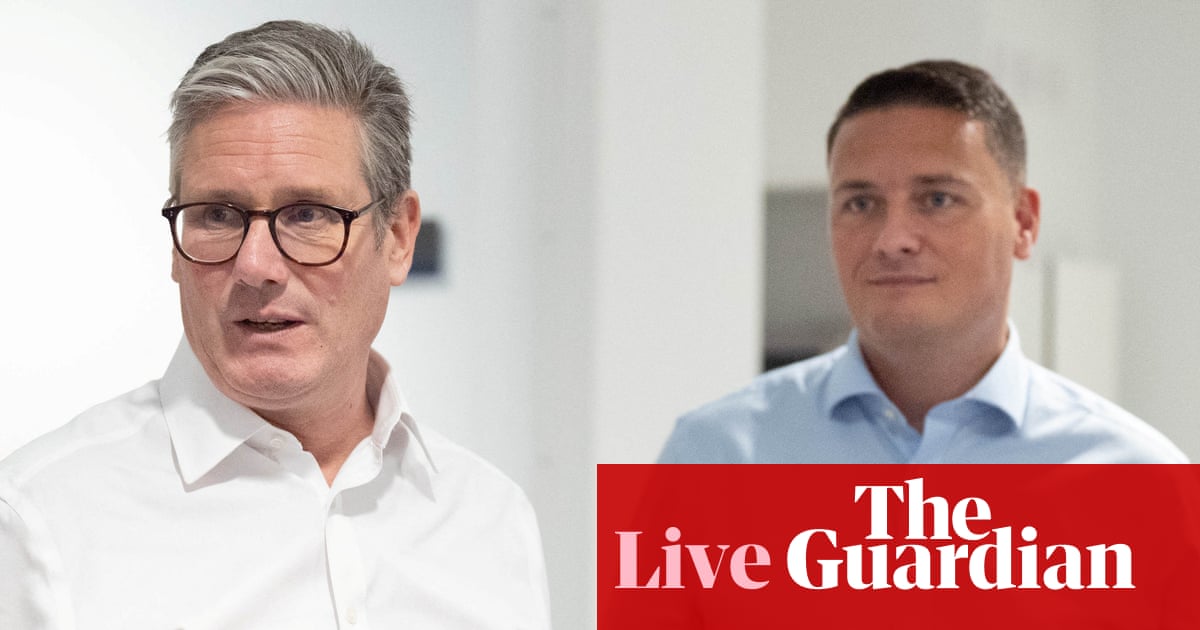 Wes Streeting denies plotting against PM and condemns No 10 bid to kneecap' him UK politics live