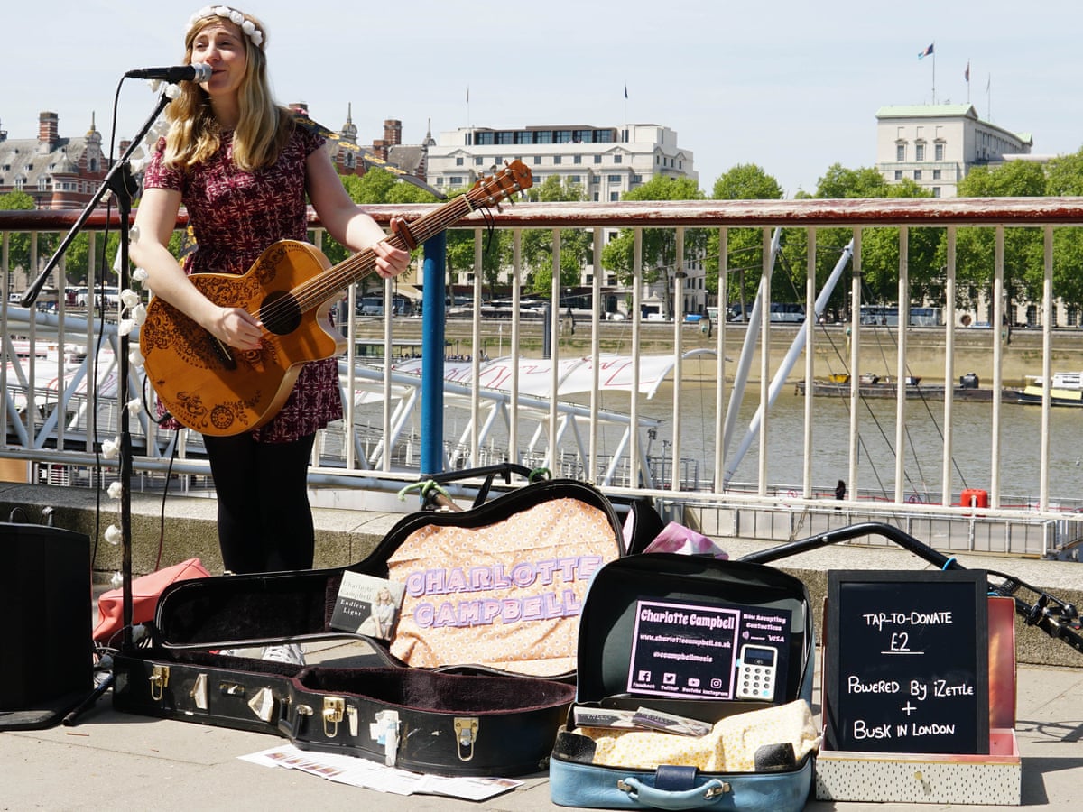 Tap To Tip: Buskers Start Offering Card Payments | Music | The Guardian