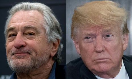 Donald Trump (right) and Robert De Niro