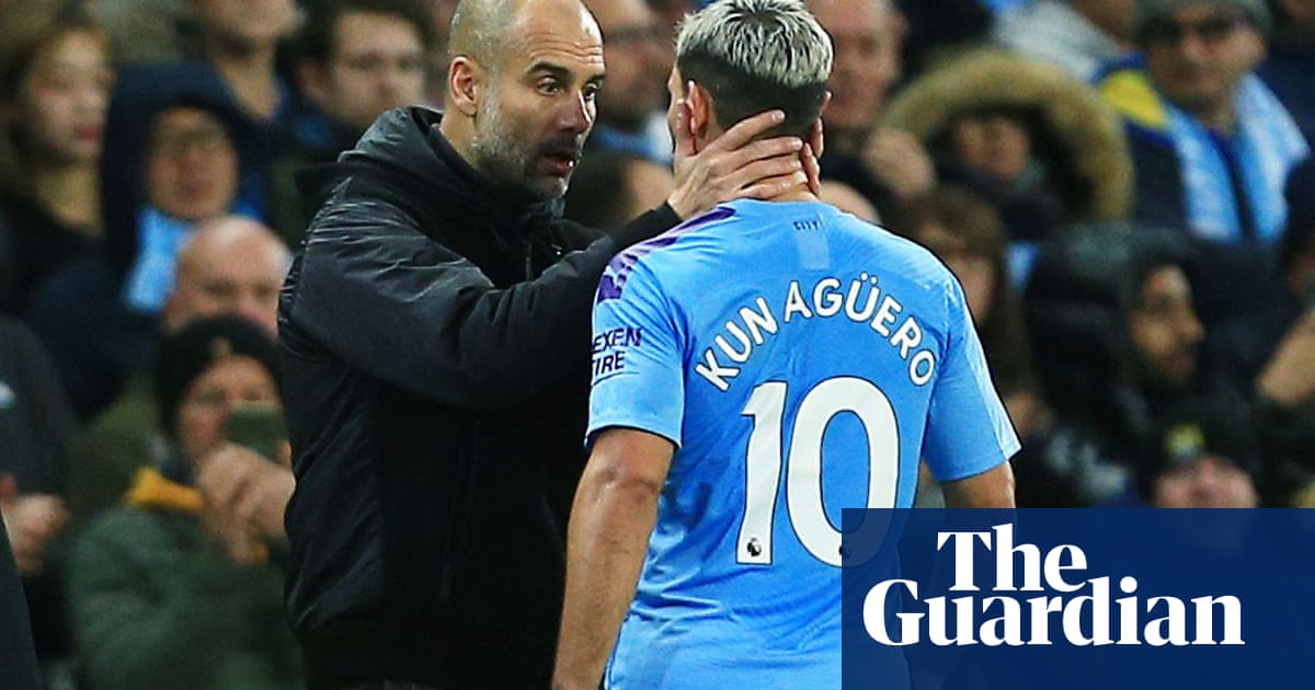 Pep Guardiola says replacing Sergio Agüero will be one of his toughest jobs