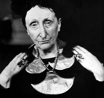 Backer … Edith Sitwell, whose grave Purdy’s ashes will be buried beside.