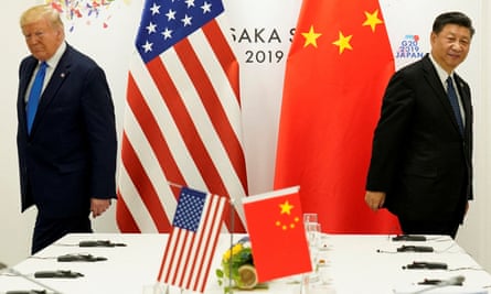 Donald Trump and Xi Jinping.