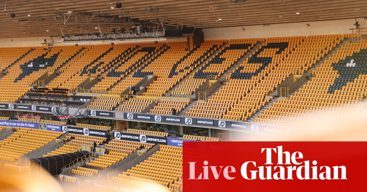 Wolves v Manchester City: Premier League live
