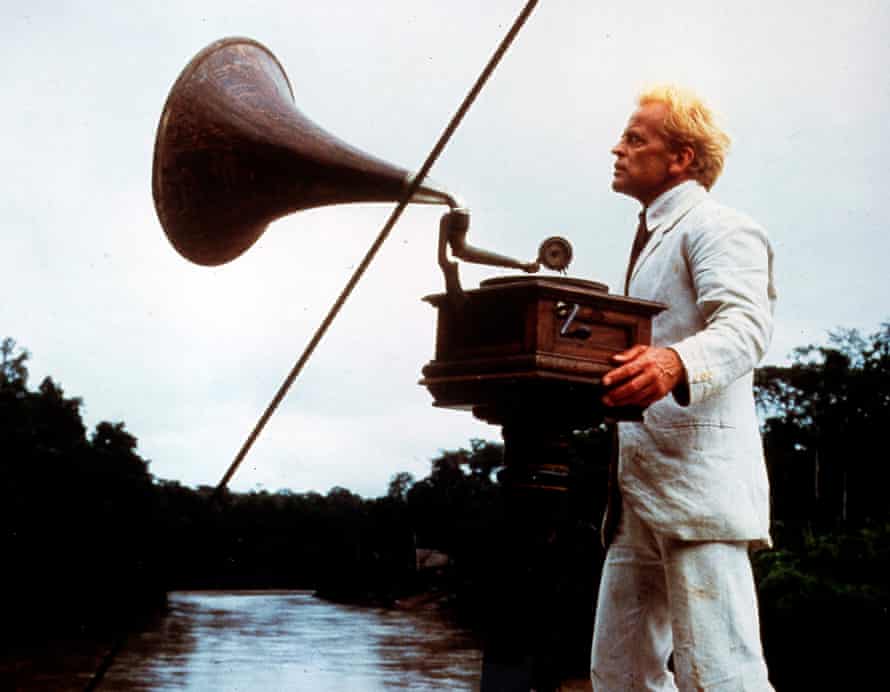 Klaus Kinski in a scene from Fitzcarraldo.