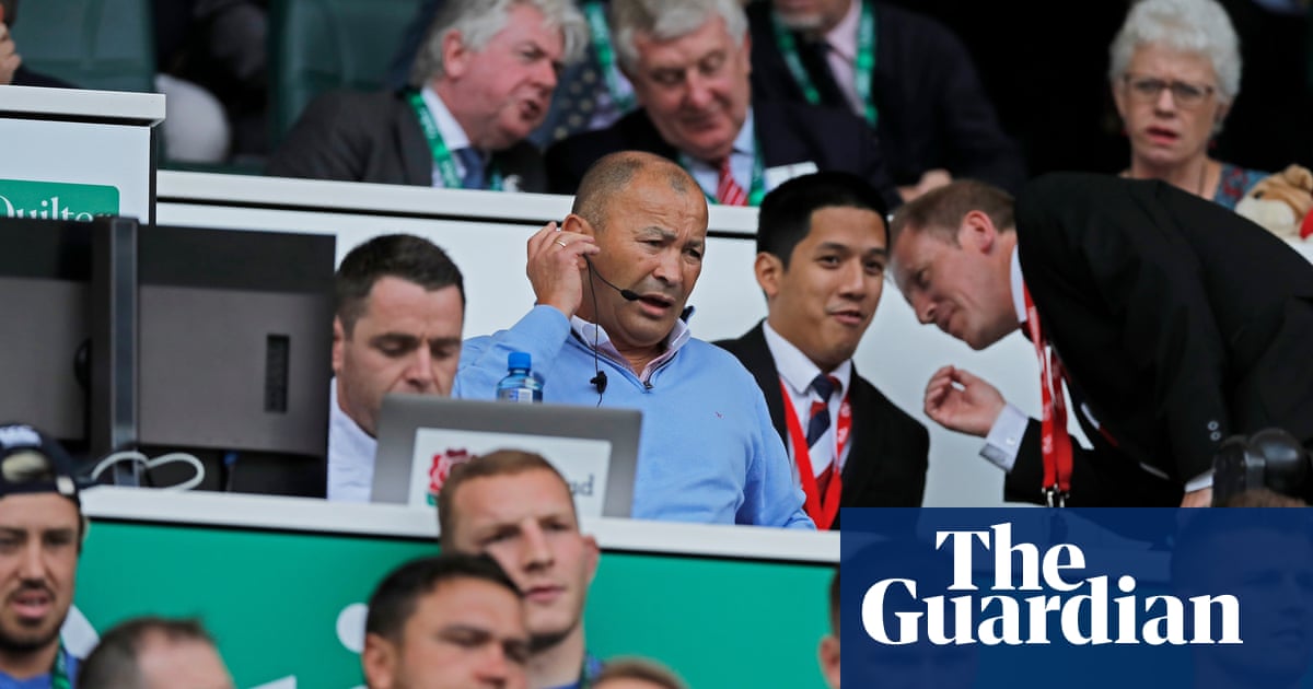 Eddie Jones warns erratic use of red cards could ‘destroy’ World Cup