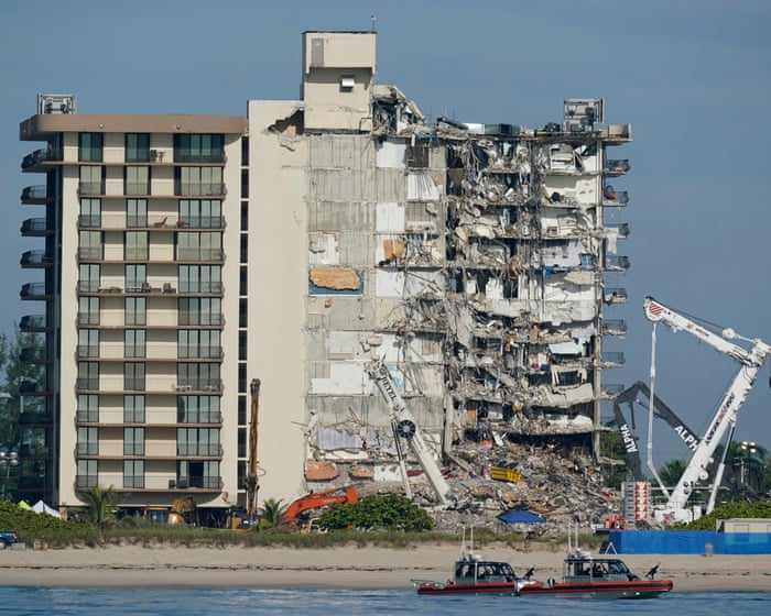 Deadly collapse at Florida condo happened slowly over several weeks, report finds