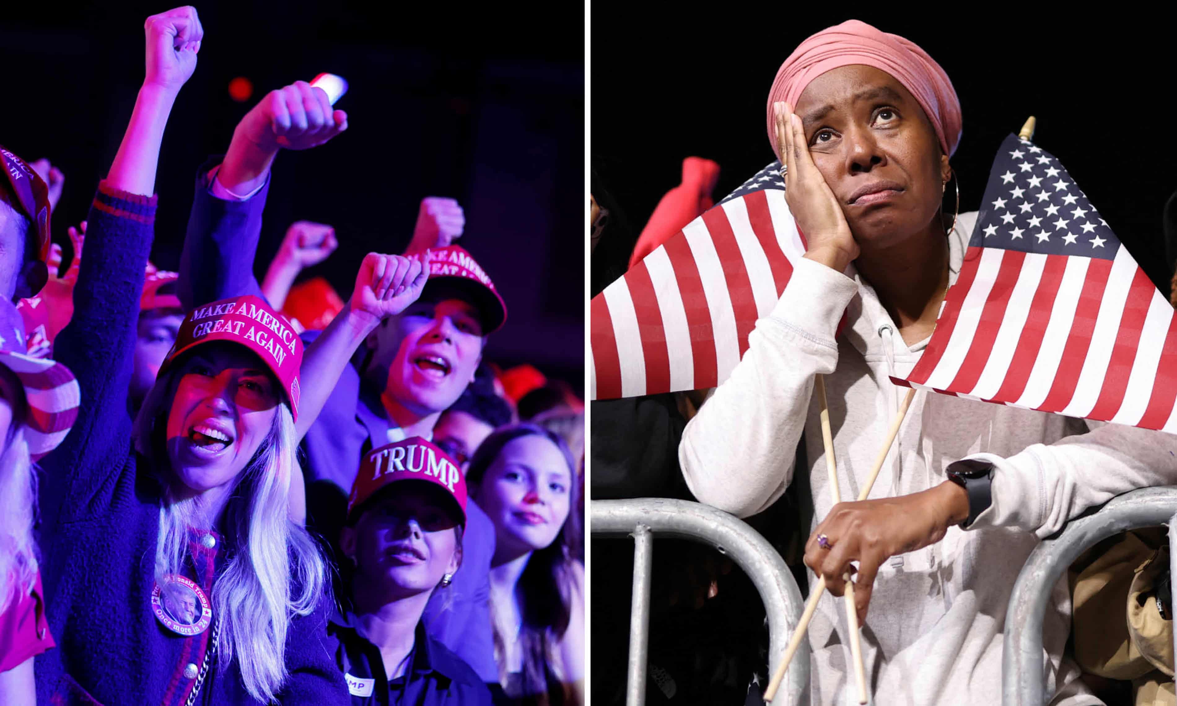 Donald Trump closes in on probable victory with two crucial swing-state wins (theguardian.com)