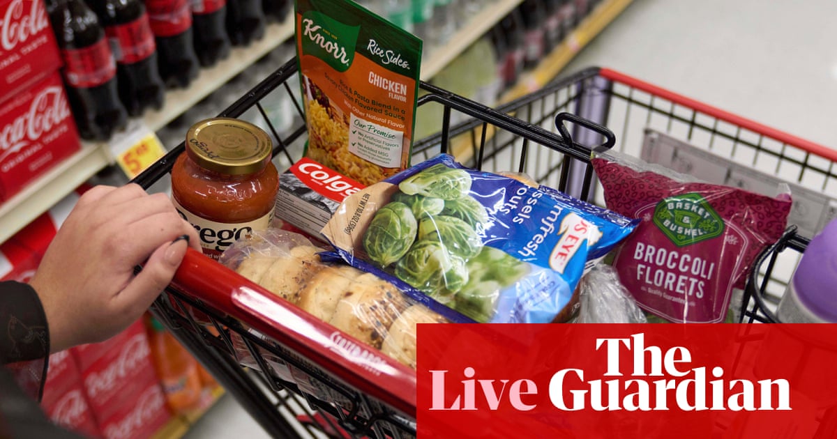 US politics live: most Americans blame Trump for high prices, poll shows