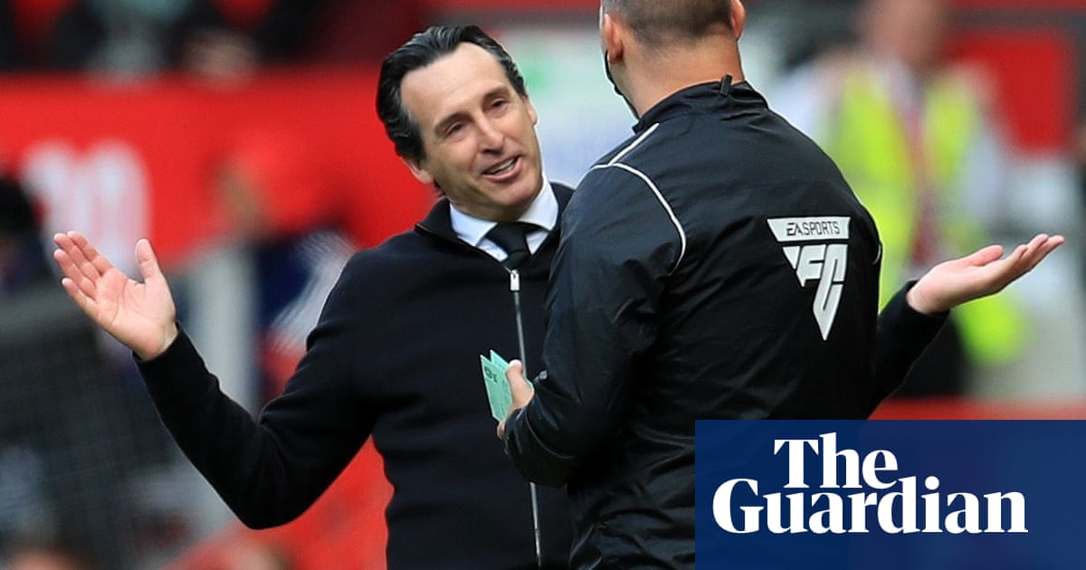 Aston Villa to complain over choice of referee Bramall for defeat at Manchester United