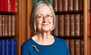 Lady Hale’s caterpillar brooch.