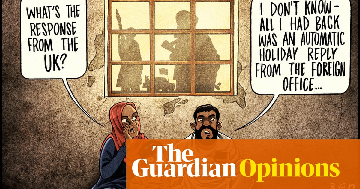 Ben Jennings on the Foreign Office handling of the fall of Afghanistan – cartoon