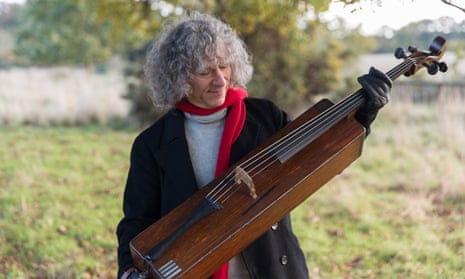Steven Isserlis with the trench cello.