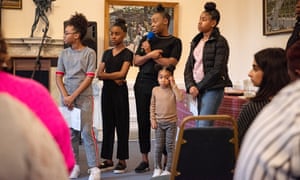 Charmaine Bacchas and her four daughters at the meeting 6936.jpg?width=300&quality=85&auto=forma