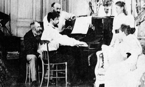 French composer Claude Debussy (1862-1918).
