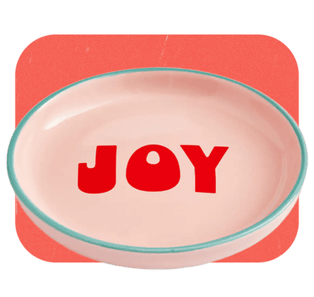 Dunelm Joy Ceramic Trinket Dish