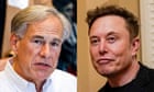 Greg Abbott and Elon Musk