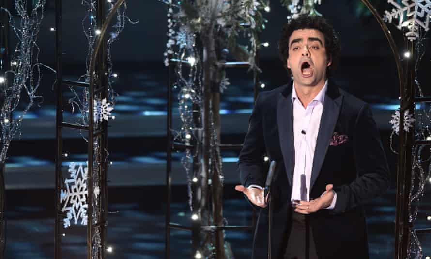 Rolando Villazón on German TV in 2015.