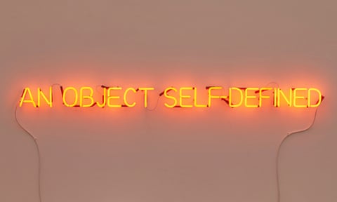 Self-defined object by Joseph Kosuth