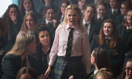 Righteous angst … Saoirse Jackson in Derry Girls.