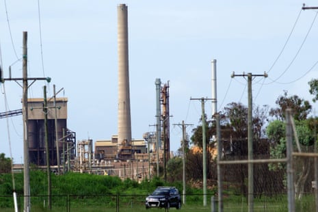 Queensland Nickel refinery at Yabulu
