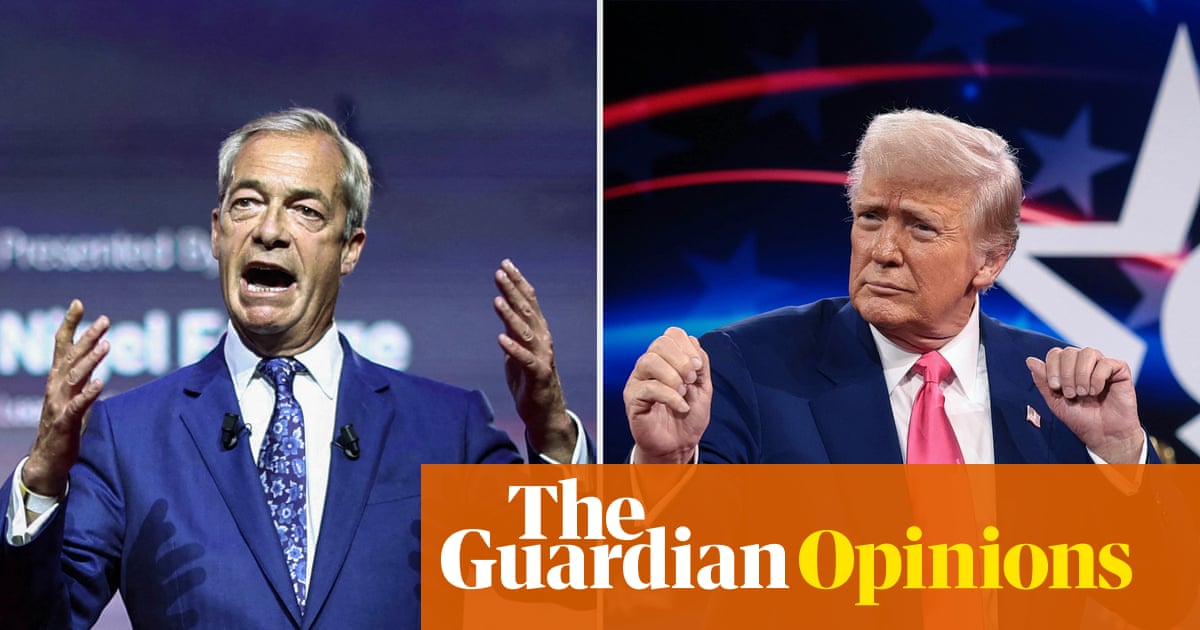 Donald Trump can’t beat Iran and Nigel Farage can only beat a bin. When it counts, these populists are just losers | Jonathan Freedland