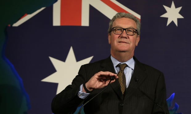 Alexander Downer while he was Australia’s high commissioner to London.