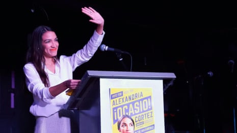 'A better world is possible': Alexandria Ocasio-Cortez elected to Congress – video 