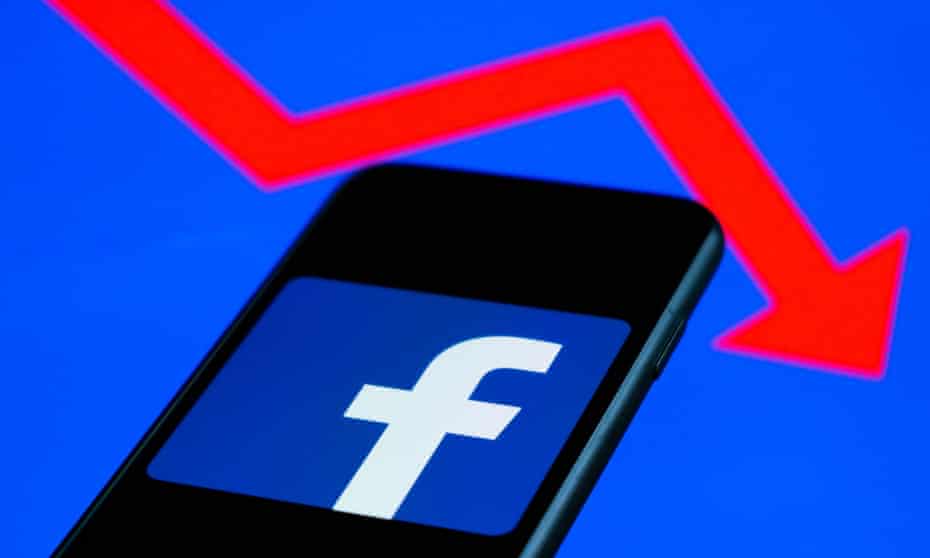 "I’ve been waiting 15 years for Facebook to die, I’m more hopeful than ever" 1 ‘After years of slowing US growth, Facebook just experienced its first-ever US shrinkage, which precipitated a $230bn stock crash, the largest in global corporate history.’