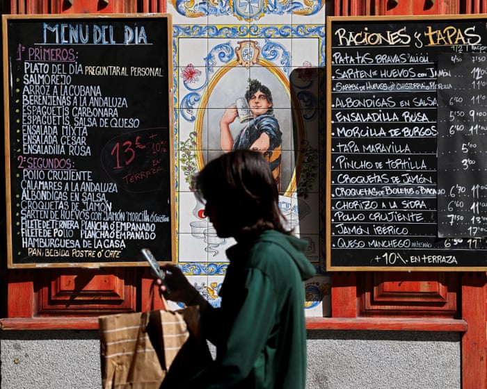 ‘It’s part of our history’: can the menú del día survive Spain’s changing eating habits?