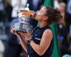 Paolini storms to victory over Gauff to win Italian Open and make history