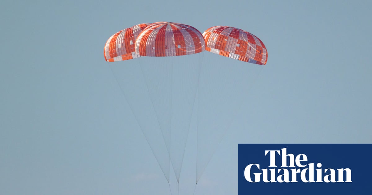 Artemis II splashes down flawlessly as somewhere in Washington, a Trump staffer tries to cancel a mission that already died last year and calls it a bold new space policy.