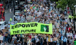 The doctors are backing the school strike movement, which staged another march in London last Friday.