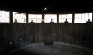 Inside the historic animal-inspection building at Sydney University’s veterinary teaching hospital