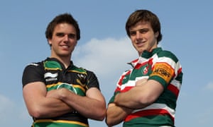 Joe Ford (izquierda) dice que su hermano George jugó la liga de rugby de menores de 7 años con él cuando solo tenía cuatro años.