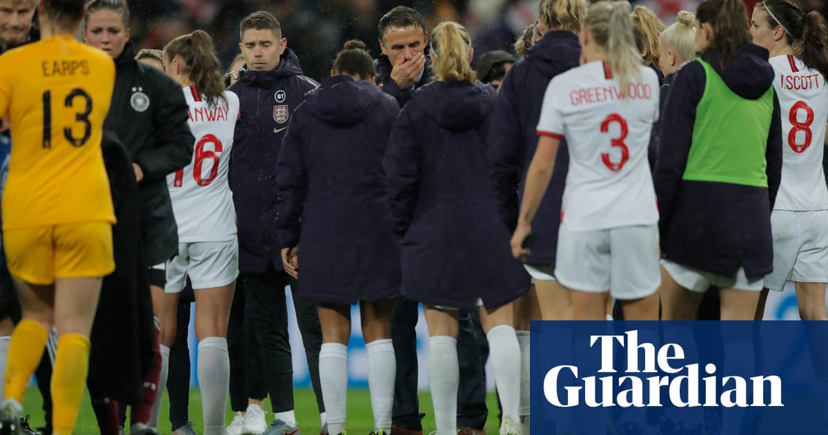 Phil Neville admits to pressure to end dire run by England Women