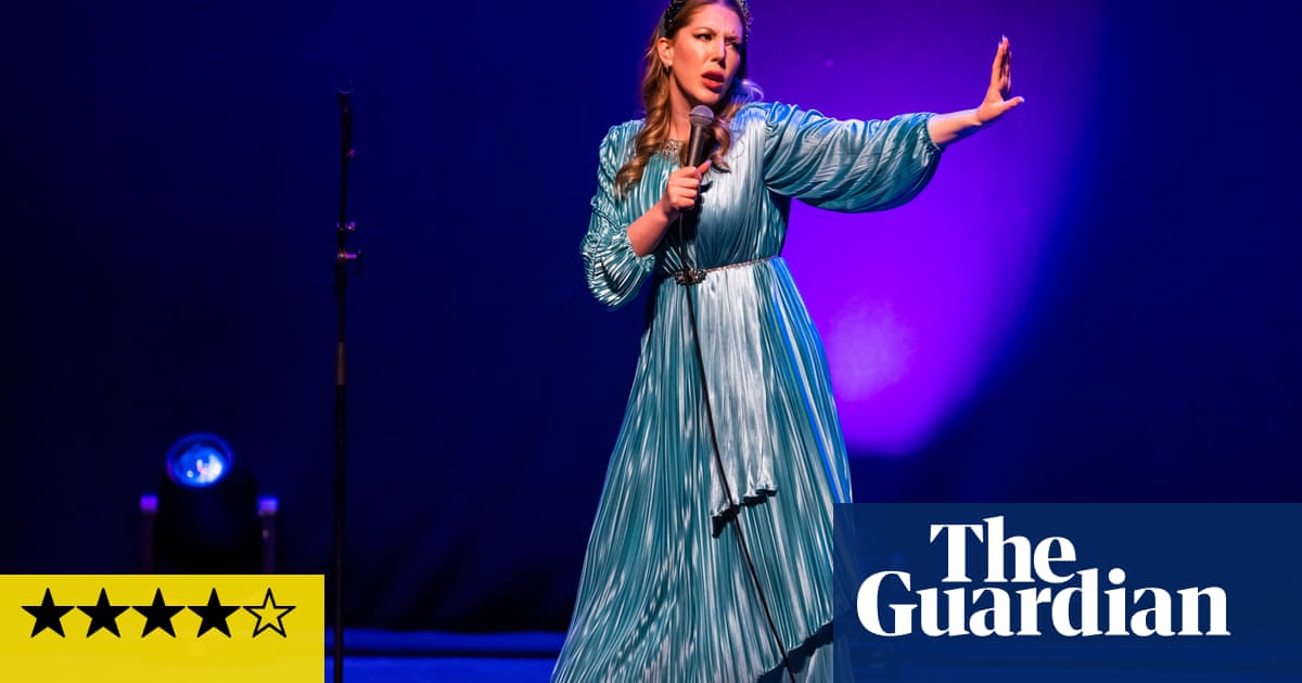 Katherine Ryan review – softer, more sympathetic but just as razor sharp