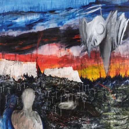 Stanley Donwood’s Get Out Before Saturday, 2000.
