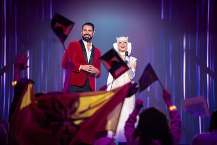 Rylan Clark and Sabine (Julie. Dray).