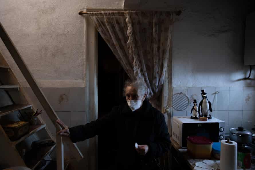 Manuela Lopes at her home in the Santos lima building in Marvila, Lisbon. Her mother and grandmother lived here before her. Now she is facing eviction. House prices in this part of the city have gone up by 80{d4d1dfc03659490934346f23c59135b993ced5bc8cc26281e129c43fe68630c9} in the last few years.