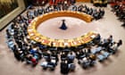 Middle East crisis live: Israel calls for new sanctions on Iran at heated UN security council meeting