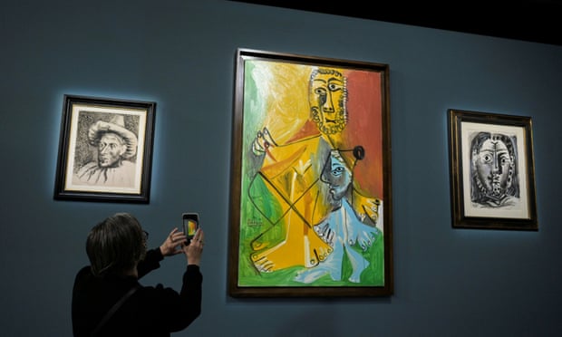Homme et Enfant was one of 11 Picassos sold at auction in Las Vegas on Saturday. It fetched $24.4m.