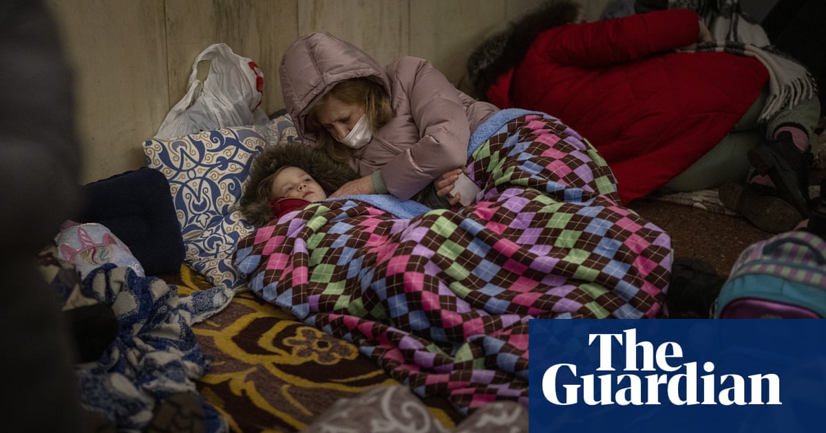Fear, darkness and newborn babies: inside Ukraine’s underground shelters