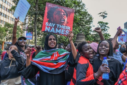 ‘End femicide. Say their names.’